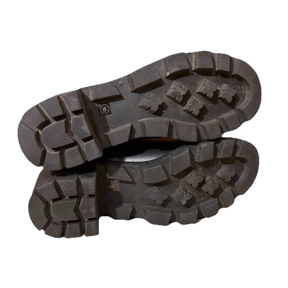 Steve Madden Womens Boot Ladies Fashion Ankle Bootie Black Chunky Heel 10 - Picture 5 of 5